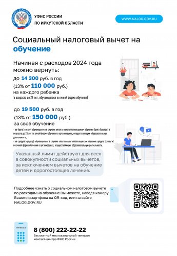 Социальный налоговый вычет на обучение